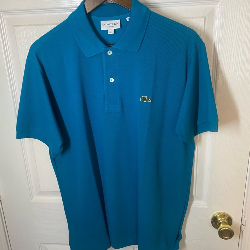 Lacoste Men's Blue Polo Shirt